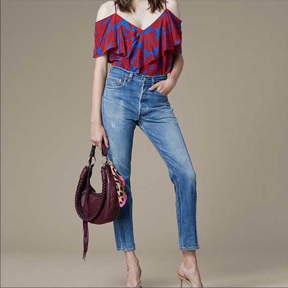 levi's 501 skinny altered
